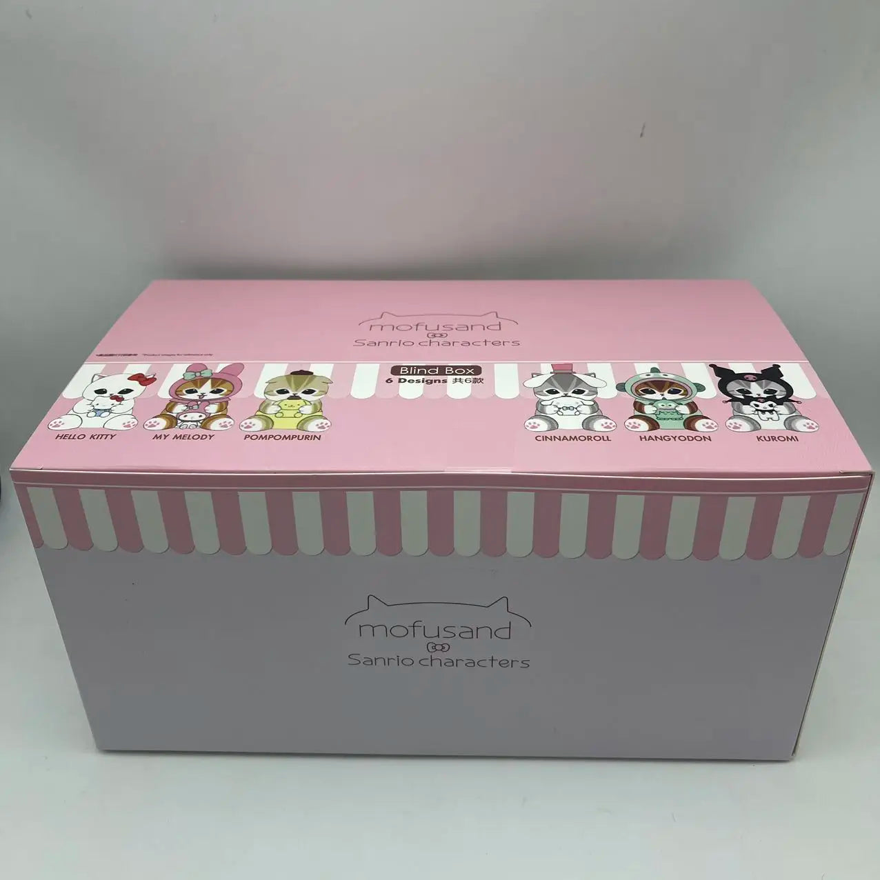 New Mofusand Collaboration Shark Cat Image Ugly Fish Doll Toy Display Fashion Blind Box Vinyl Face Blind Box Toys and Hobbies
